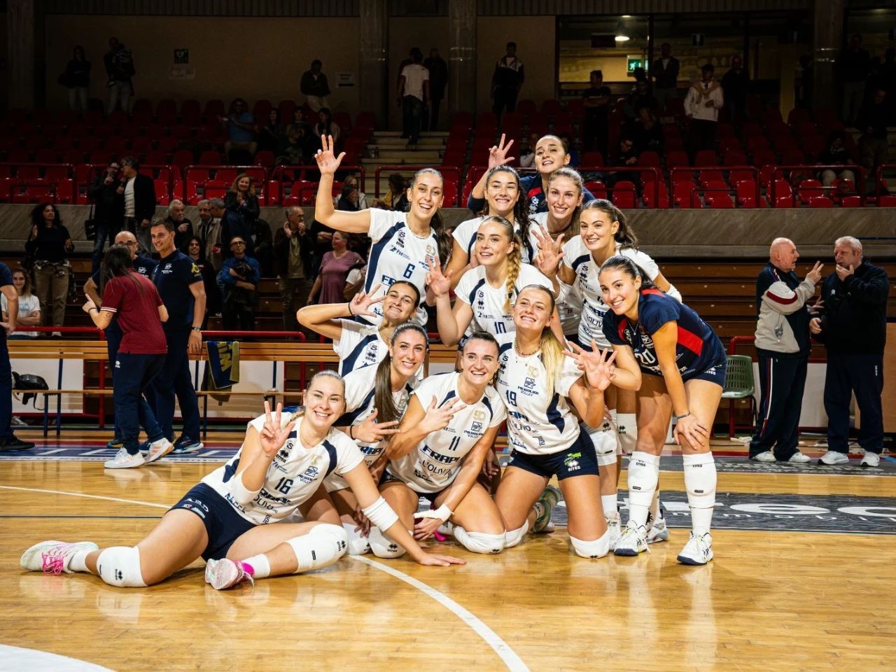 Pieralisi volley esordio vincente