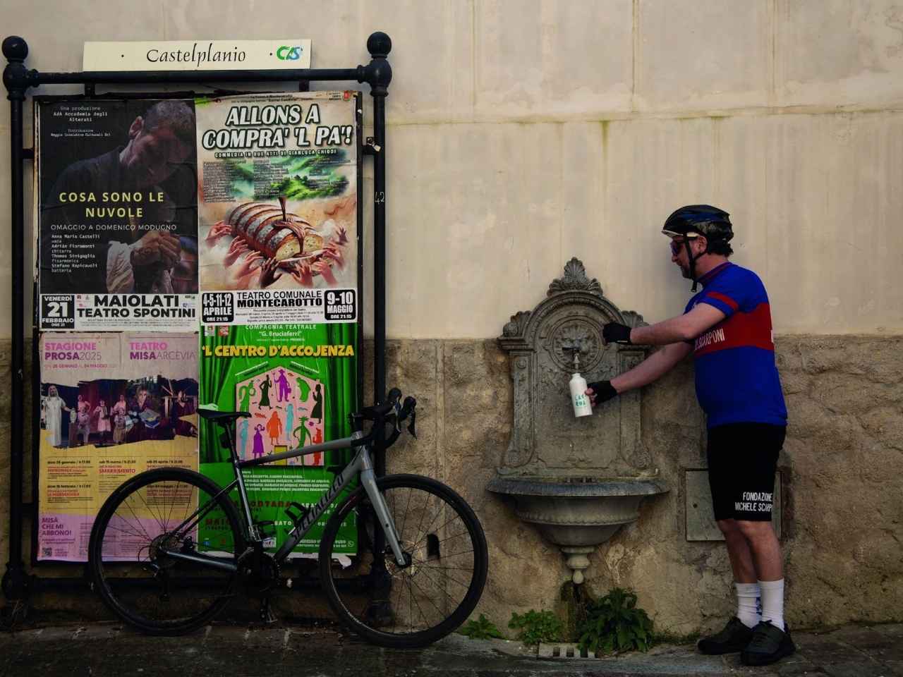 Jesi, sette itinerari in bici alla scoperta delle fonti d&rsquo;acqua
