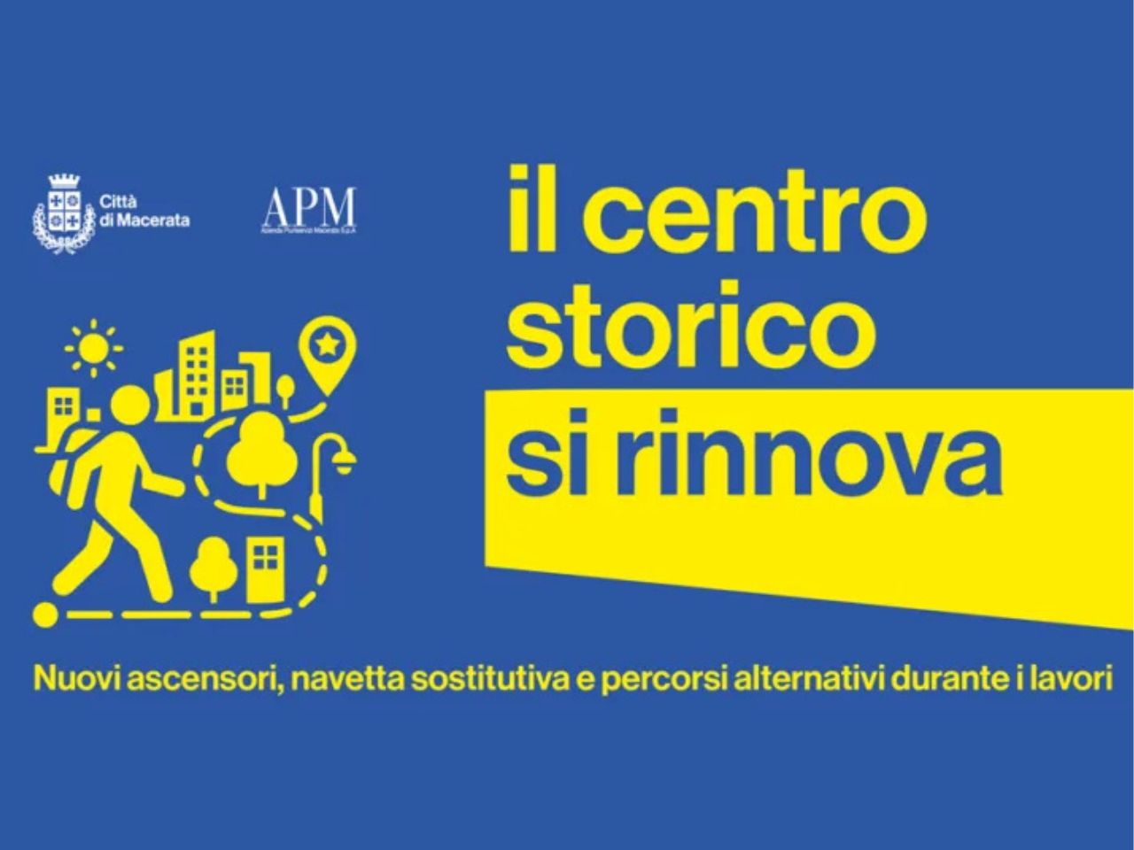 Macerata, navetta per il centro storico: corse attive anche al mattino per cittadini e turisti