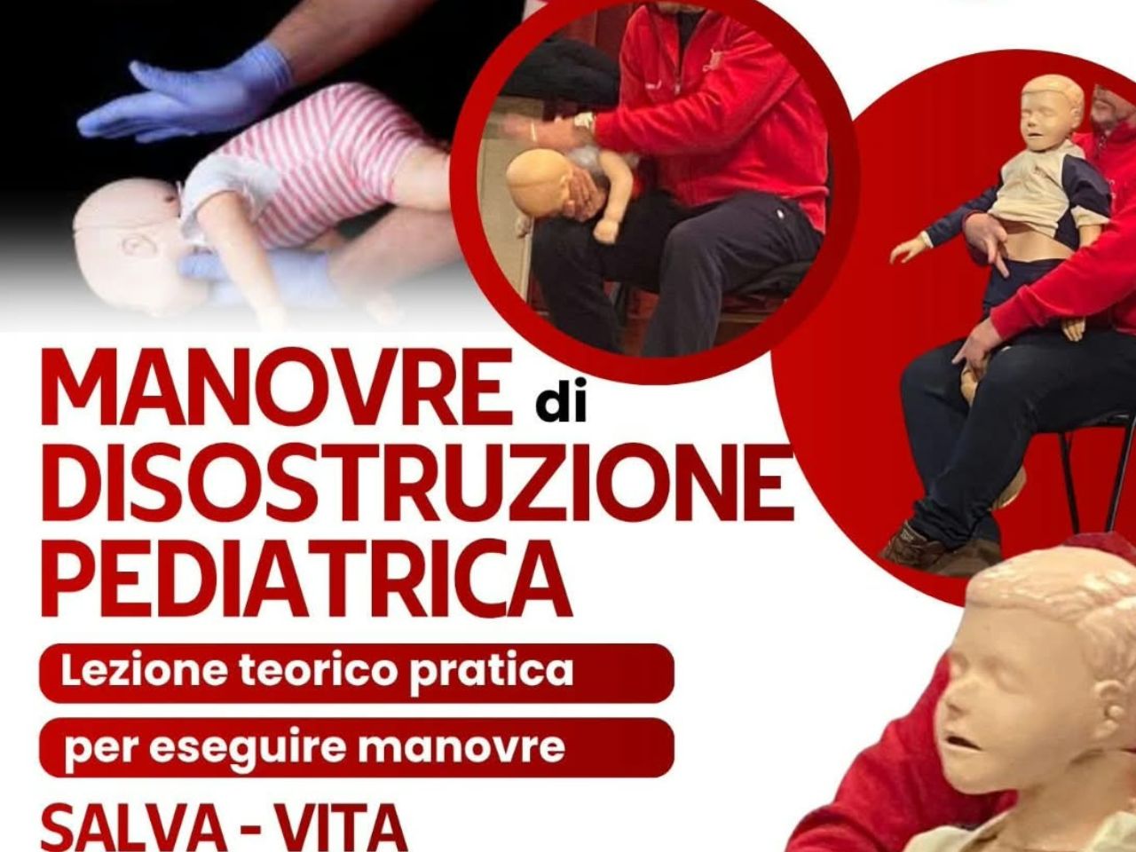 Jesi, a lezione di disostruzione pediatrica con la Croce Verde